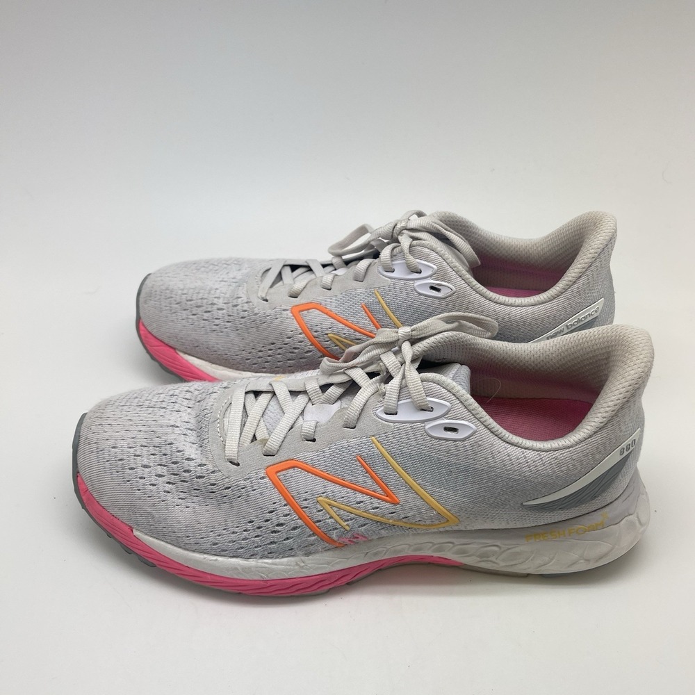 New Balance Sneakers Womens 10 Fresh Foam X 880 V12‎ Gray Running Athletic Shoes
